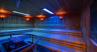 Sauna van Fletcher Hotel-Restaurant Arnsberg-Sauerland